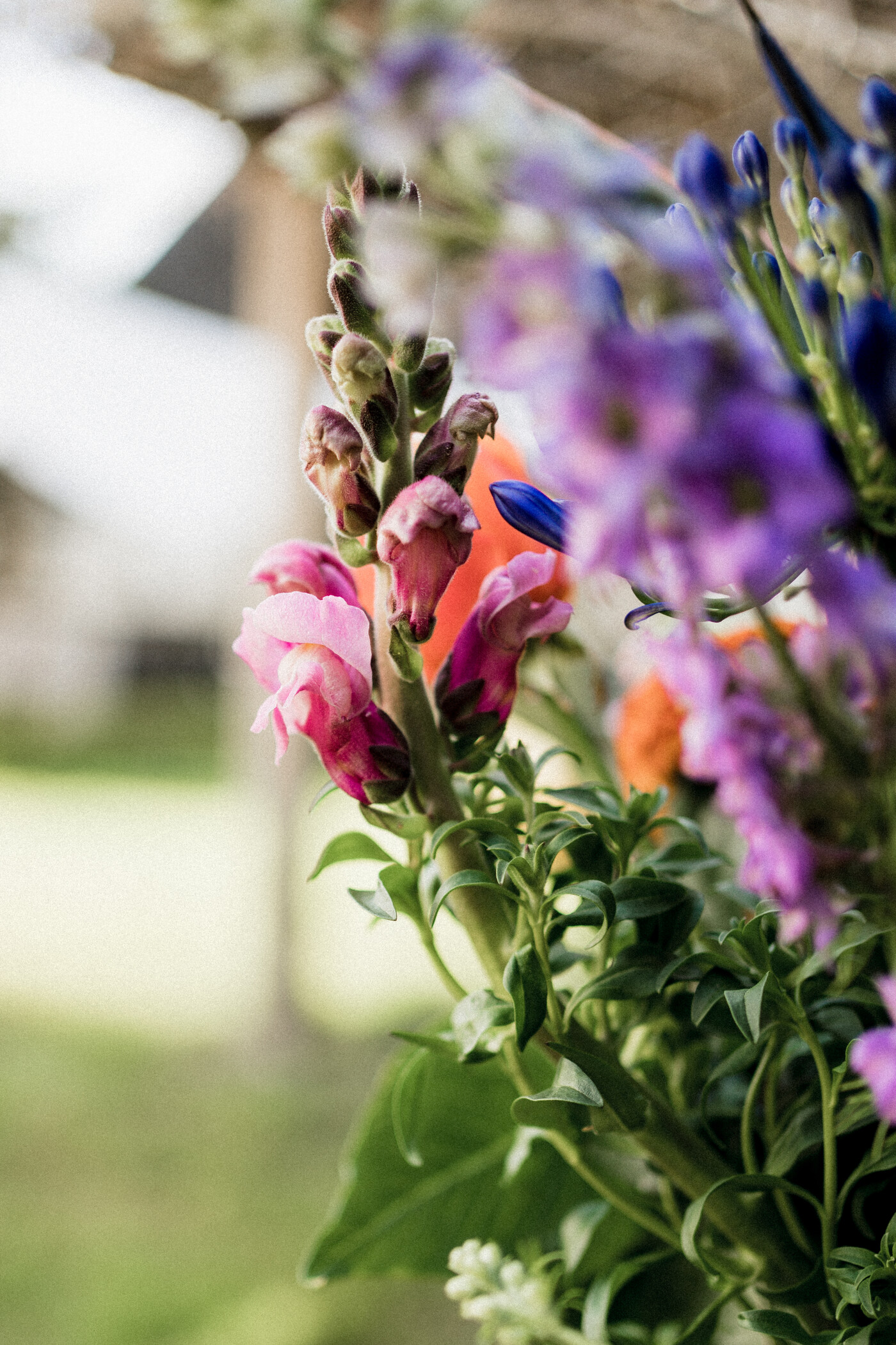 bloemen bij een uitvaart